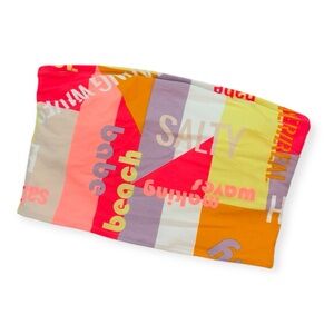 Aerie Neon Bandeau Bikini Top | NWT | Medium | Padded